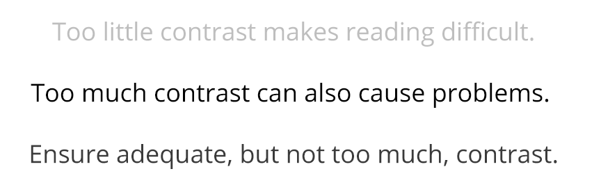 Accessibility Design Guide | Colour Contrast